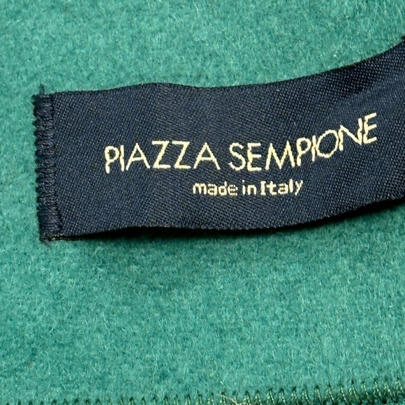Piazza Sempione Wool Cashmere Blend Coat - Size IT 46 (US 14/16) - Picture 4 of 9